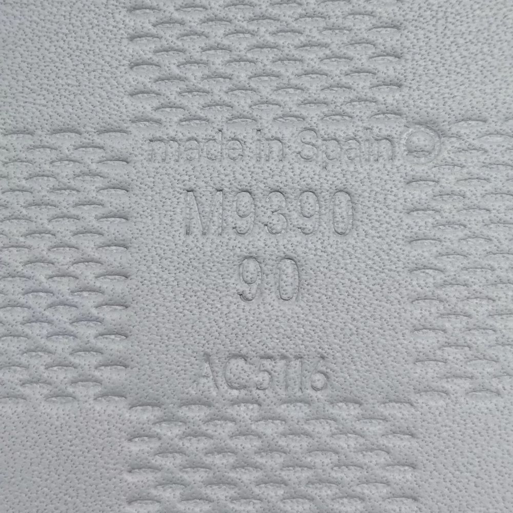 NEW Auth Louis Vuitton Blue Leather Damier Infini Belt Men’s Size 90 Very Good - Picture 9 of 11